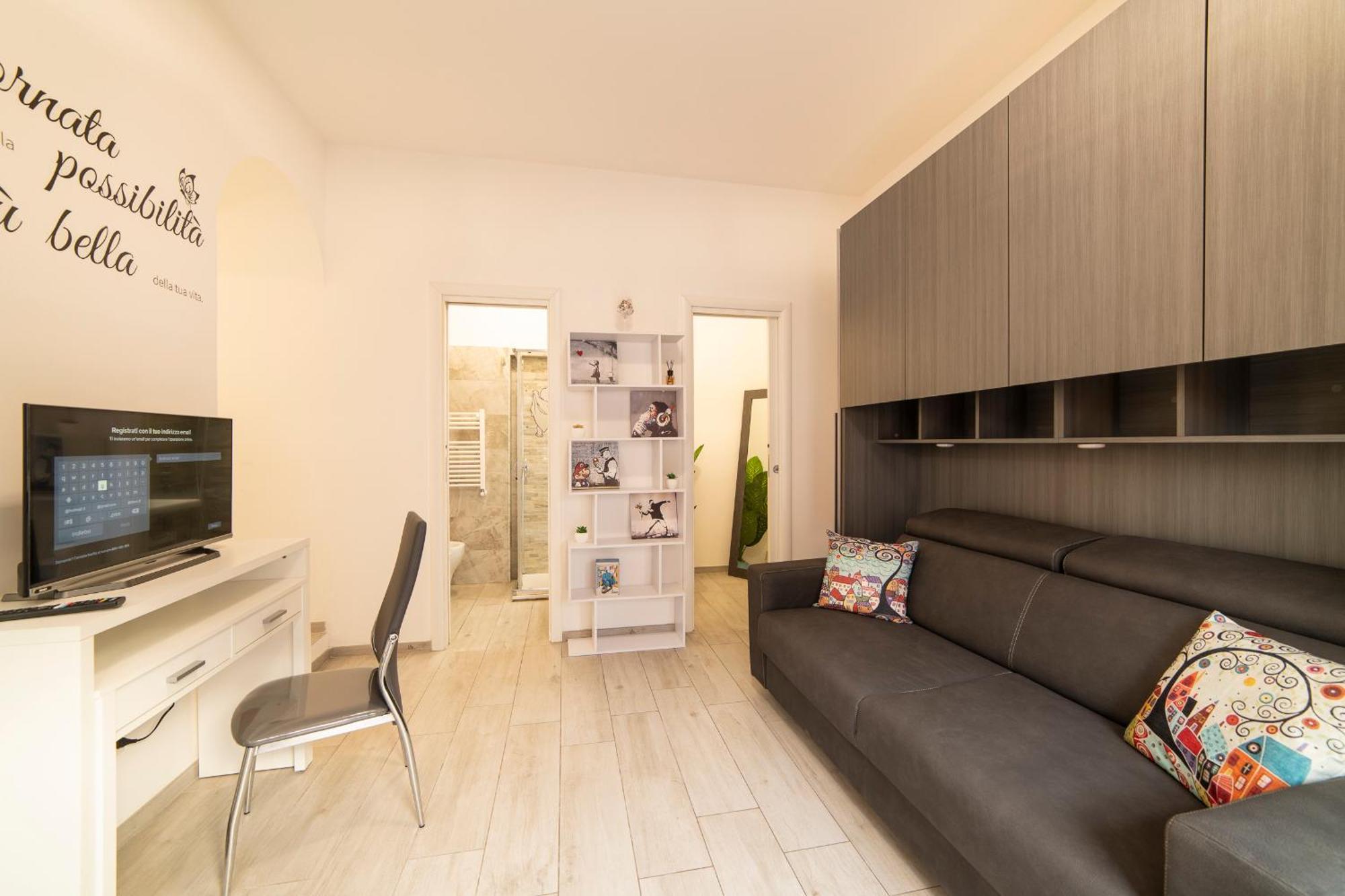 Smart Home - Trilocale Con Parcheggio Privato Рим Екстериор снимка